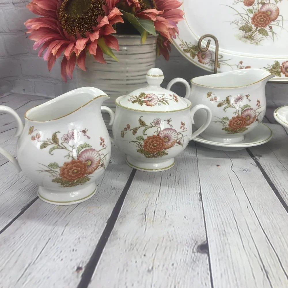 vintage Hofgarten by Noritake serving set cottagecore entertainment - Picture 2 of 12